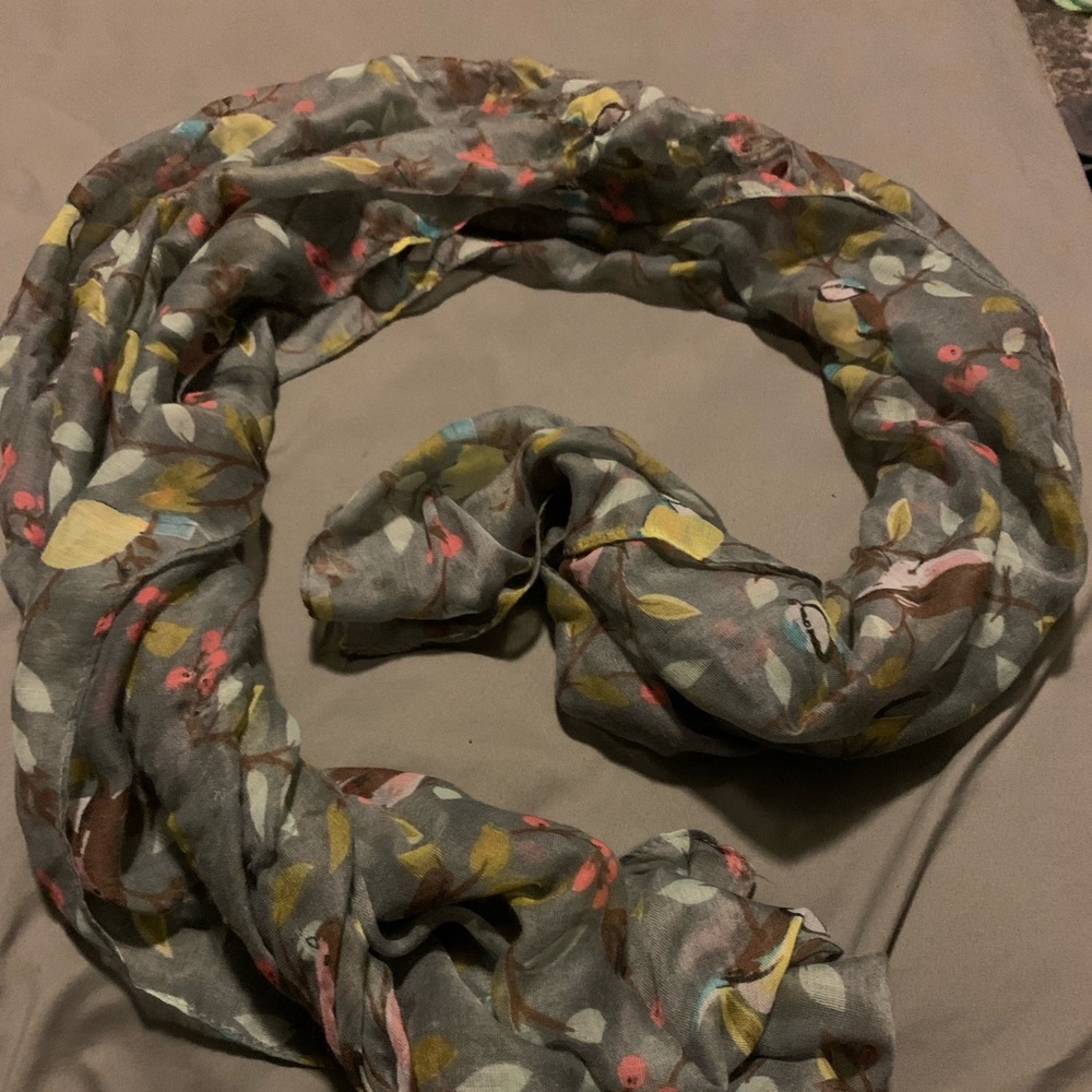 floral scarf